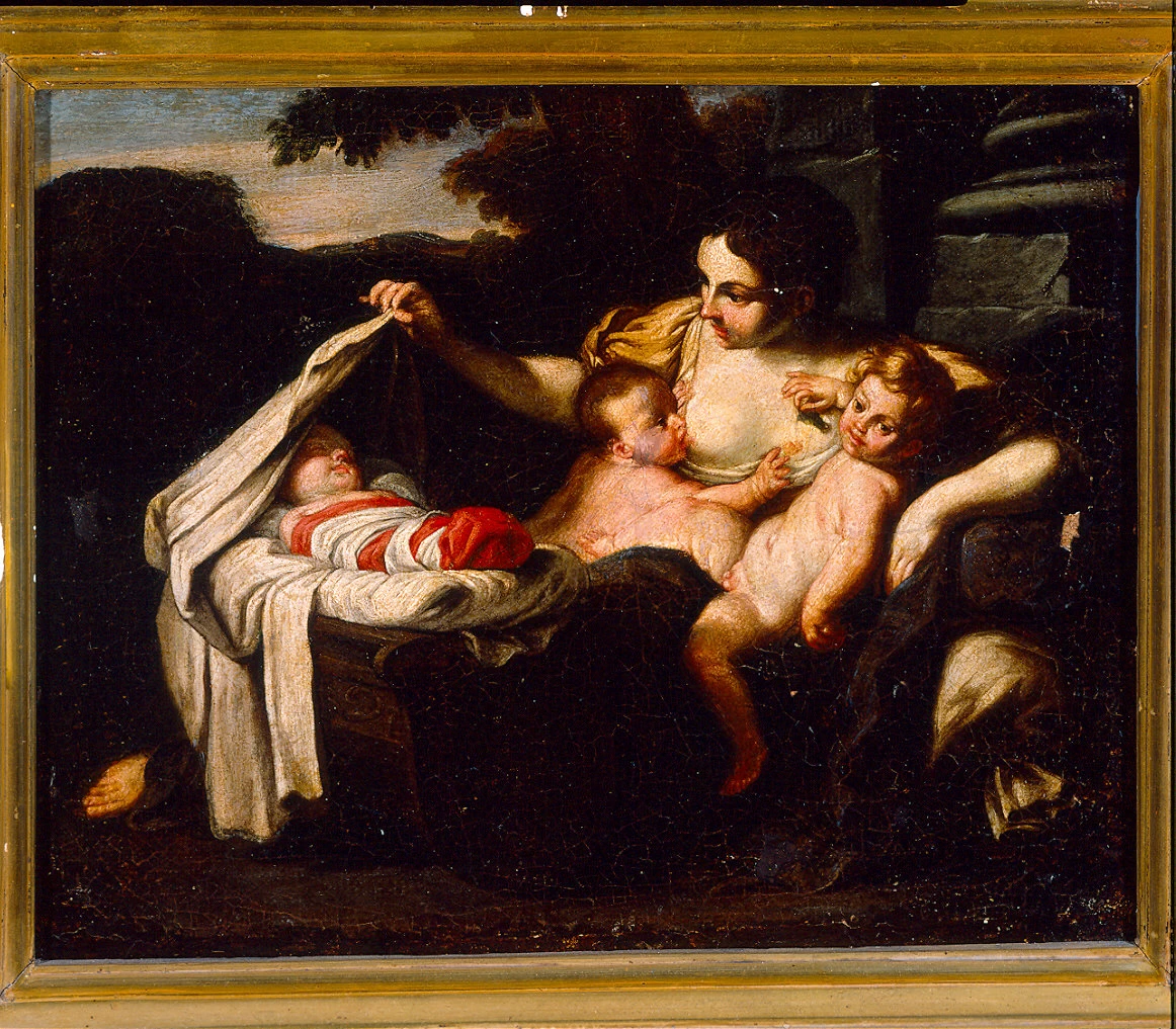 Carità - cerchia, Palazzo della Pilotta, Parma